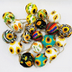 thumbnail image 2 of Adorno de árbol de girasol de verano, bola de girasol colgante brillante, adorno colgante de lentejuelas amarillas, decoración de árbol de girasol (girasol vívido), 2 of 4
