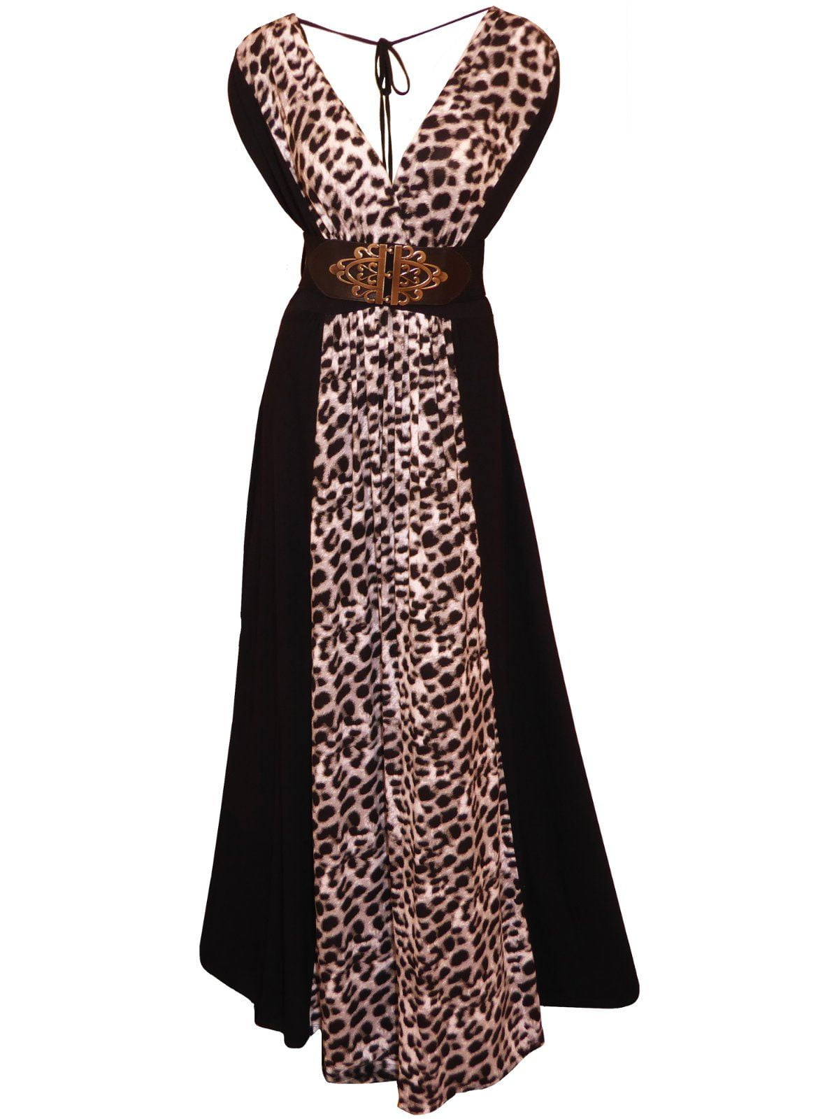 walmart black maxi dress
