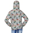 thumbnail image 4 of Xecao Skiing penguin Print Fishing Shirts for teenager Long Sleeve UV Sun Protection Hoodie with Zipper Outdoor Hiking Shirts-X-Large, 4 of 7