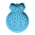 thumbnail image 2 of pseurrlt Christmas Resin Molds Silicone Resin Christmas Ornaments Round Shape Pendant Molds For Epoxy Resin Crafts Jewelry Keychain Making, 2 of 5