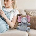 thumbnail image 4 of Calming Elephant Breathing Sleep Buddy, Portable Plush Baby Toy, 4 of 5