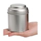 thumbnail image 3 of 12 Pcs Tea Tin Canister with Airtight Double Lid 8Oz Round Tin Can Box Small Kitchen Tea Canister Loose Leaf, 3 of 5