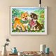 thumbnail image 3 of 40x50 Cm 5d Peinture Diamant Diy Complet, Chien De Compagnie Mignon, Diy Diamond Strass Toile Point De Croix Painting Par Numro Pour Dcoration M, 3 of 5