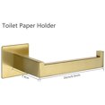 thumbnail image 3 of PVCS Porte-Papier Toilette Moderne Sans Perçage Porte-Rouleau Auto-Adhésif pour la Maison, 3 of 8