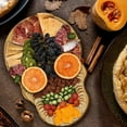thumbnail image 5 of Skull Shaped Wooden Tray – Halloween Kitchen Decor, Durable Cheese Serving Tray,Perfect for Parties, Gifts, and Everyday Use, 5 of 8