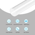 thumbnail image 3 of Acrylic Pipe Clear Round Tubing 96mm ID 100mm OD 18" for Lamps and Lanterns, Water Cooling System, 3 of 6