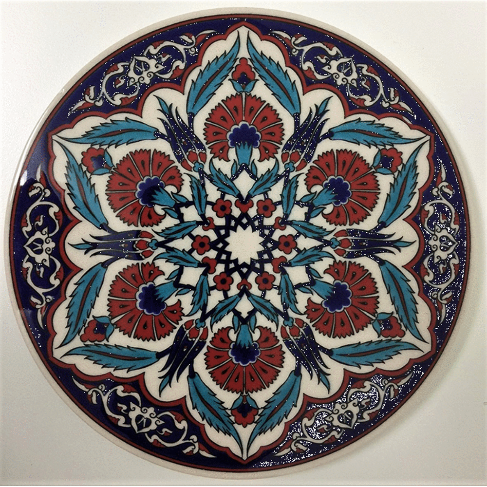 Round Ceramic Trivet YN 40