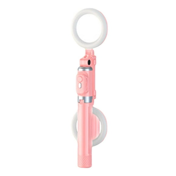 Selfie Stick With Beauty Light Mobile Phone Desktop BT Stabilizer Camera Tripod Integrated s Q4S7 Stretch Connection