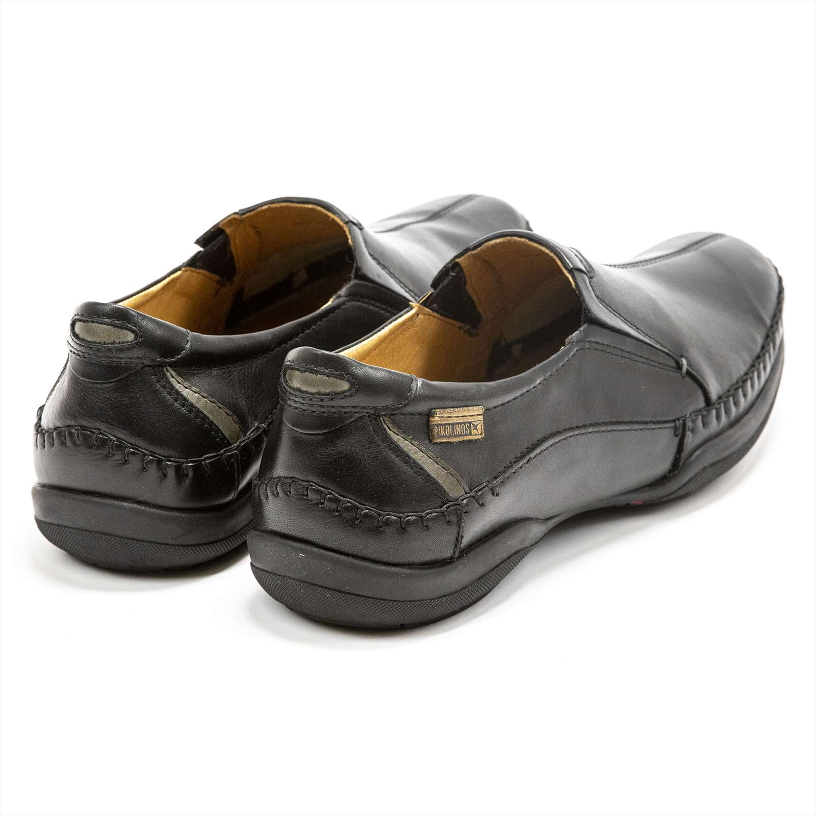 Pikolinos Mens San Telmo M1D-6032 Slip On Shoes Black Leather Loafers 41 / 7.5-8 Pikolinos San Telmo (Men main image 2