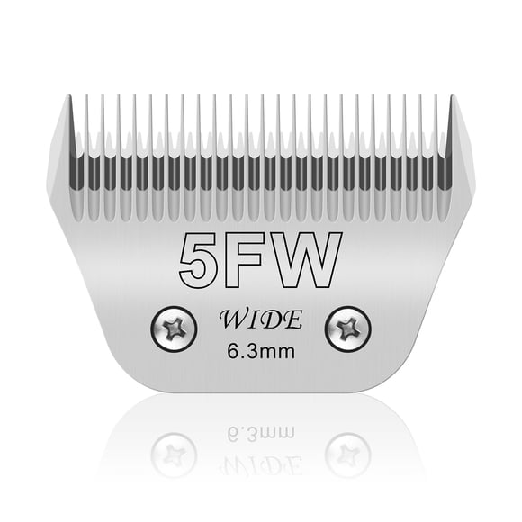Cuchilla de peluquería canina 5FW compatible con Andis, Oster y Wahl