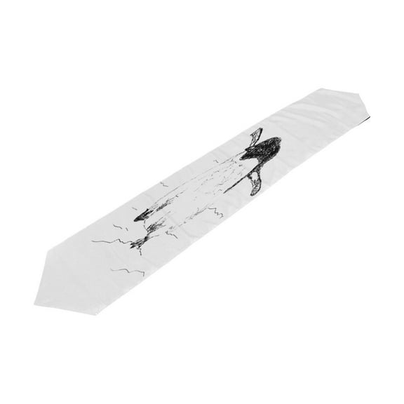 POPCreation Penguin Table Runner Table Top Decoration Home Decor 13x70 inches