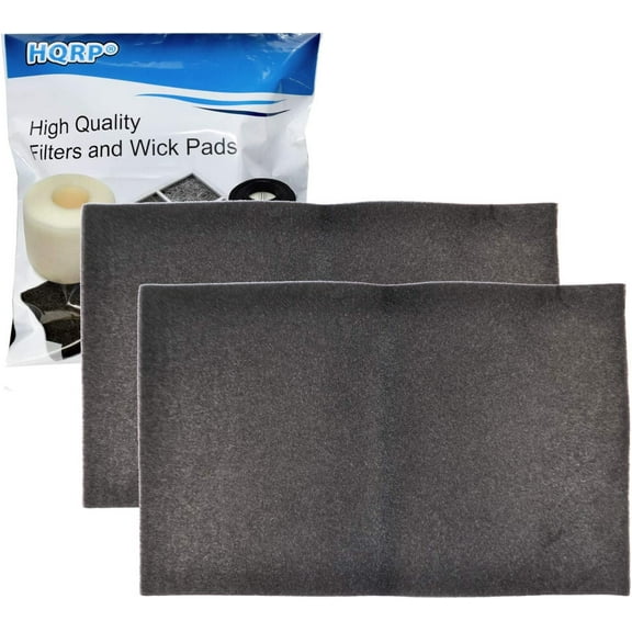 HQRP 2-pack Cut-to-fit Foam Filter for Air Conditioning Unit / Furnace Unit, 24" x 15" x 1/4"