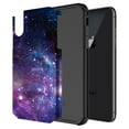 thumbnail image 2 of iPhone XR Case, Rosebono Slim Hybrid Dual Layer Graphic Fashion Colorful Cover Armor Case for Apple iPhone XR (Stardust), 2 of 5