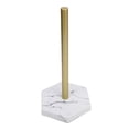 thumbnail image 2 of Rupoun Gold Marble Stainless Steel Paper Towel Stand – Elegant, Space‑Saving Countertop Roll Holder for Kitchen & Bathroom, 2 of 9