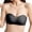 Black, variant on Strapless Bra For Women Non Push Up Wire Comfort Lift And Support Droop No Show Bandeau Bra Support Bras for Women Lift No Underwire