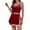 Wine, variant on 2 Piece Sets for Women Sleeveless Scoop Neck Athletic Tank Tops Elastic Waist Summer Tennis Skirt Workout Sets Light Purple S
