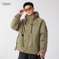 thumbnail image 4 of Chaqueta de plumón de invierno para hombre, ropa de diseñador, chaqueta de invierno 2024 con relleno de plumón de pato para hombre, abrigo para hombre, chaqueta impermeable, 4 of 5