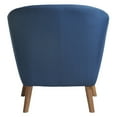 thumbnail image 3 of Jason Jason Blue Fabric Tub Chair, 3 of 6