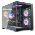 thumbnail image 3 of EVOUNIC Gaming PC Computer Desktop,   i7 E5 3.40GHz GTX650 16GB RAM,512GB NVMe SSD+1TB HDD, WiFi6, BT5.4, ARGB Fan x9, Windows 11 for Gamer,Streaming, 3 of 11