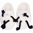 thumbnail image 1 of wonima44 Halloween Pumpkin Slippers for Women Men,Fall Slippers Halloween Shoes,Fall Warm Spooky Lantern Pumpkin Slippers,Cozy Memory Foam Shoes,Soft House Slides, 1 of 1