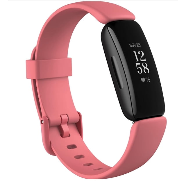 Monitor de actividad física inteligente Fitbit Inspire 2 con frecuencia cardíaca, color rosa