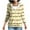 001 Yellow, variant on Htigea Striped Hoodies for Women Full Zip Up Hooded Long Sleeve Trendy Slim Fit Sweatshirts with Pockets Purple S