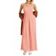 thumbnail image 2 of Mono largo de verano para mujer de VISgogo, mono holgado con tirantes anchos en el pecho liso fruncido, mono informal con pantalones largos de pierna ancha para mujer VISgogo moda, 2 of 9