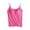 1-Hot Pink, variant on Camisoles for Women with Built in Bra Flowy Shelf Bra Tank Tops Padded Cami with Adjustable Strap Summer Cool Comfy Vest Hot Pink XXL