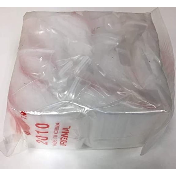 Apple 2010 Clear Plastic Resealable Baggies 1000 BAGGIES