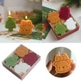 thumbnail image 2 of Dsscvnef Scented Candle Christmas Snowman Scented Christmas Candle Gift Set, 2 of 9