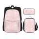 thumbnail image 1 of Disketp Cute Bunny Mochila Estampada de Gran Capacidad con Lonchera y Estuche, Set de 3 Piezas para Estudiantes, 1 of 7