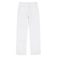 thumbnail image 6 of Boys Uniform Pants Straight Pants with Pockets Pull on Chino Pants Stretch Pants White Uniform Pants Back to School Clothes Kids Boys Pants Size 9-10 Years, 6 of 8