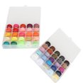 thumbnail image 3 of Hilo de coser materiales Hilos de coser de poliéster Color brillante Bordado de alta velocidad Costura DIY para sastre para el hogar ANGGREK Otros, 3 of 8