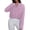 Purple, variant on Women'S Mesh Sheer Zip Up Jacket Mock Neck Light-Weight Athletic Outerwear with Pockets White M