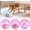 MAX Pink Ball, variant on Automatic Rolling Ball Hamster, Hamster Ball Large (White Rabbit+Pink Ball) | Interactive Pet, Cats Hamster Running Exercise Hampster Toys, Electric Plush Hamsters Interactive,Hamster Balls for Cats