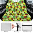 thumbnail image 6 of KUIFORTI Ladybug Back Seat Cover for Car, Sedans, SUVs, Trucks, Backseat Bench Seat Covers for Cars, Car Towel Seat Cushion Cover Back Seats, 6 of 7