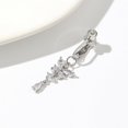 thumbnail image 3 of Piercing para el ombligo falso con forma de mariposa sin perforaciones, colgante de circonita de cobre a la moda para el ombligo, joyería para piercing corporal, 3 of 6