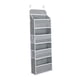 thumbnail image 3 of Organizador de Almacenamiento Soledad Sobre la Puerta 4 Bolsillos Gris, 3 of 9