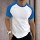 thumbnail image 2 of Playeras Hombre Cuello V Camiseta Casual De Negocios Para Hombre, Blusa De Manga Larga Con Cuello En V, Tops De Cuello Alto, 2 of 5