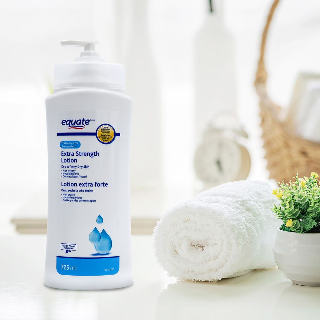 Equate Extra Strength Body Lotion, 725 ml, 725 mL