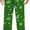 Green, variant on Top-kevin Men's Pajama Pants Christmas Elastic Waistband Soft Lightweight Sleep Lounge Pj Straight Leg Bottoms with Pockets