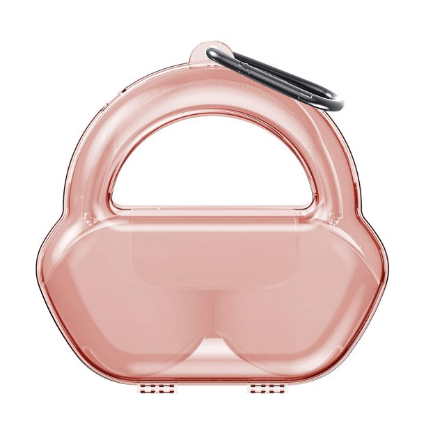 Funda para auriculares Funda para auriculares portátil Bolsa de almacenamiento para auriculares de viaje Reemplazo para Airpods max, Rojo Inevent EL001139-05B