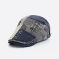 thumbnail image 3 of COCOpeaunt Men Berets Spring Autumn Winter Windproof Street Newsboy Beret Hat Retro England Hat Men Hats Peaked Painter Caps, 3 of 6