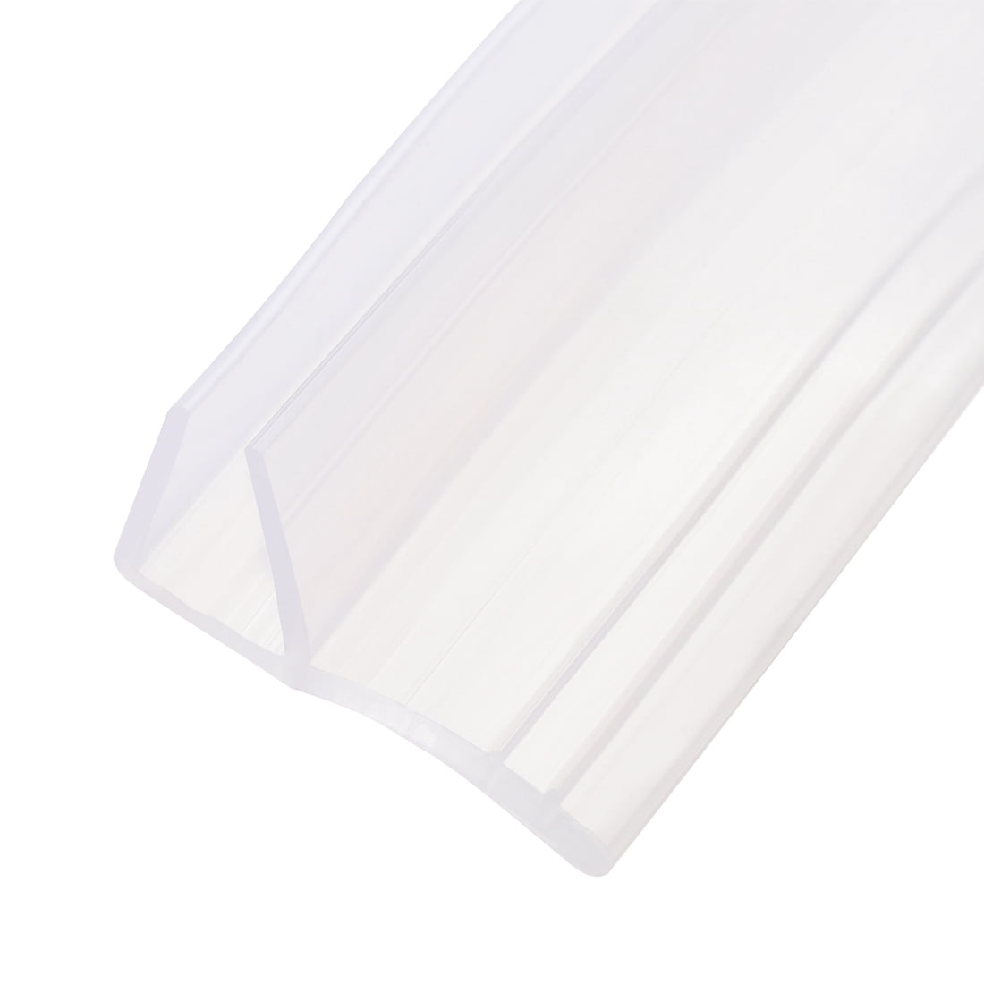 Unique Bargains Shower Door Sweep - Door Bottom Side Seal Strip F-Type 3/4"x3/8"x78.74"