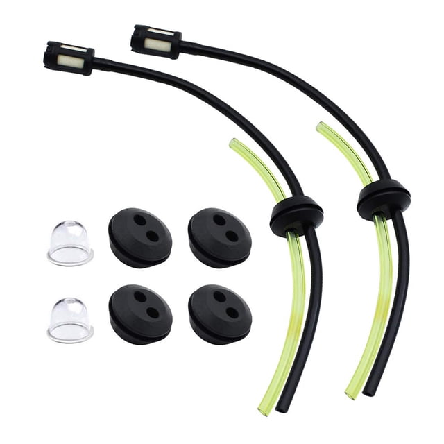 Kit de 2 filtros de gasolina, junta de manguera de gasolina para desbrozadora
