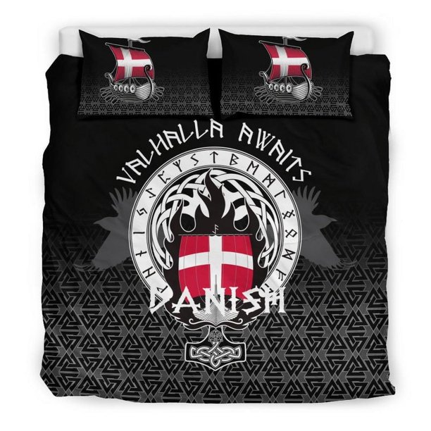 Juego de cama Vikingo Drakkar Danés RLT12
