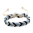 thumbnail image 4 of Pulsera tejida a mano para hombres y mujeres, regalo portátil, brazalete con dije llamativo, pulsera de cadena bohemia para Valentín, compromiso y, 4 of 8