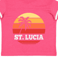 thumbnail image 4 of Inktastic St Lucia Vacation Travel Cruise Boys or Girls Toddler T-Shirt, 4 of 5