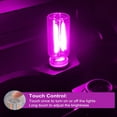 thumbnail image 4 of SUMMIT 2 PCS Car USB Lights, Plug-in Retro Car Atmosphere Lamp with Touch Dimmable, Portable Mini Glass Bottle LED Bulb Night Lights for Vehicle Bedroom Hallway Camping Holiday Decoration (Purple), 4 of 11