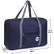 thumbnail image 2 of Bolsa De Viaje Plegable Equipaje Deportes Gimnasio Nylon Resistente Al Agua, A - Azul Oscuro, 25L, 2 of 7
